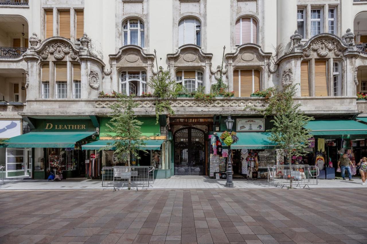 Skyline Serenity Retreat @Vaci Most Famous Street Budapest Bagian luar foto